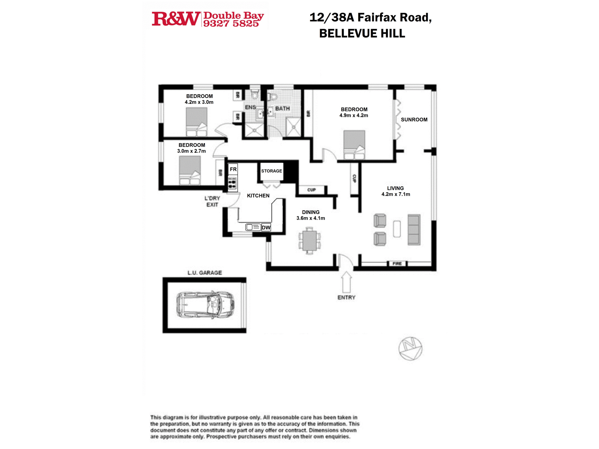 12/38A  Fairfax Road Bellevue Hill