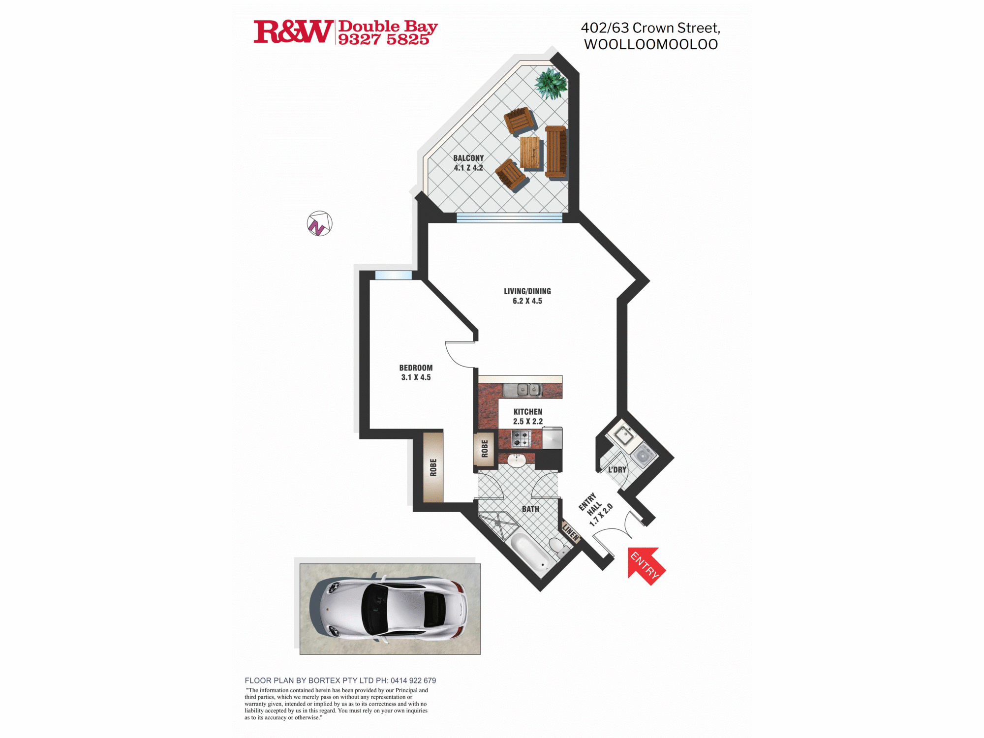 402/63 Crown Street Woolloomooloo