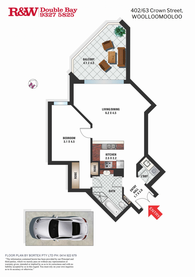 402/63 Crown Street Woolloomooloo