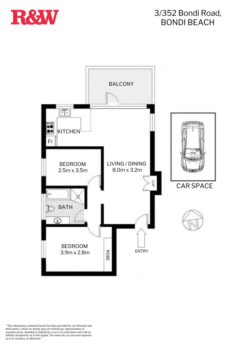 3/352 Bondi Road Bondi Beach