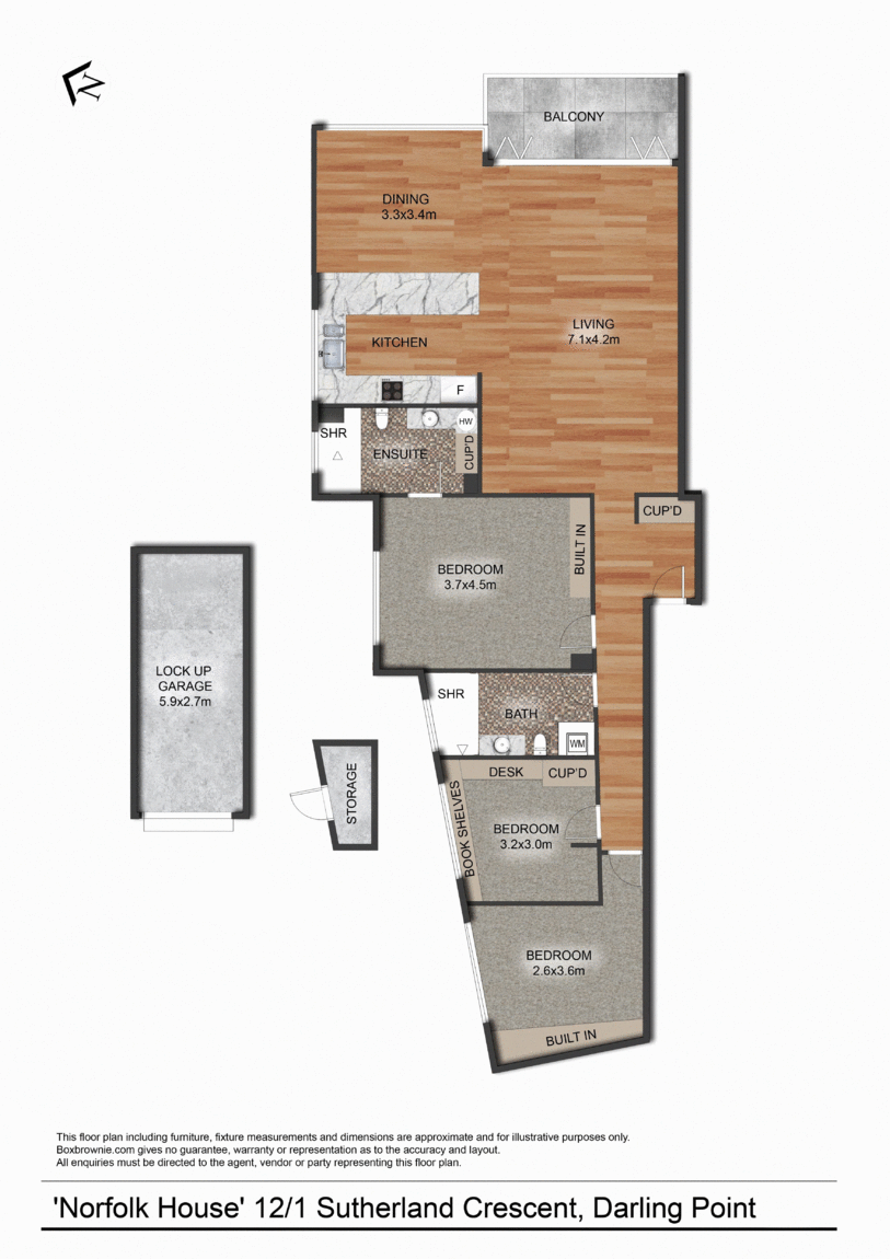 12/1 Sutherland Crescent Darling Point