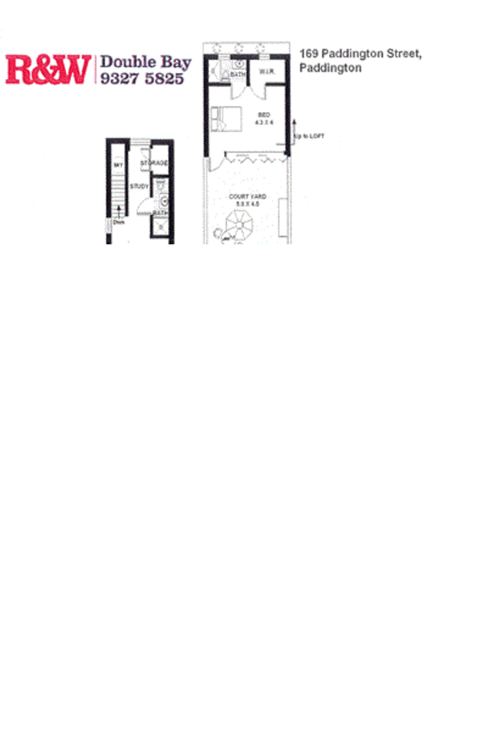 169  Paddington Street Paddington 169  Paddington Street Paddington