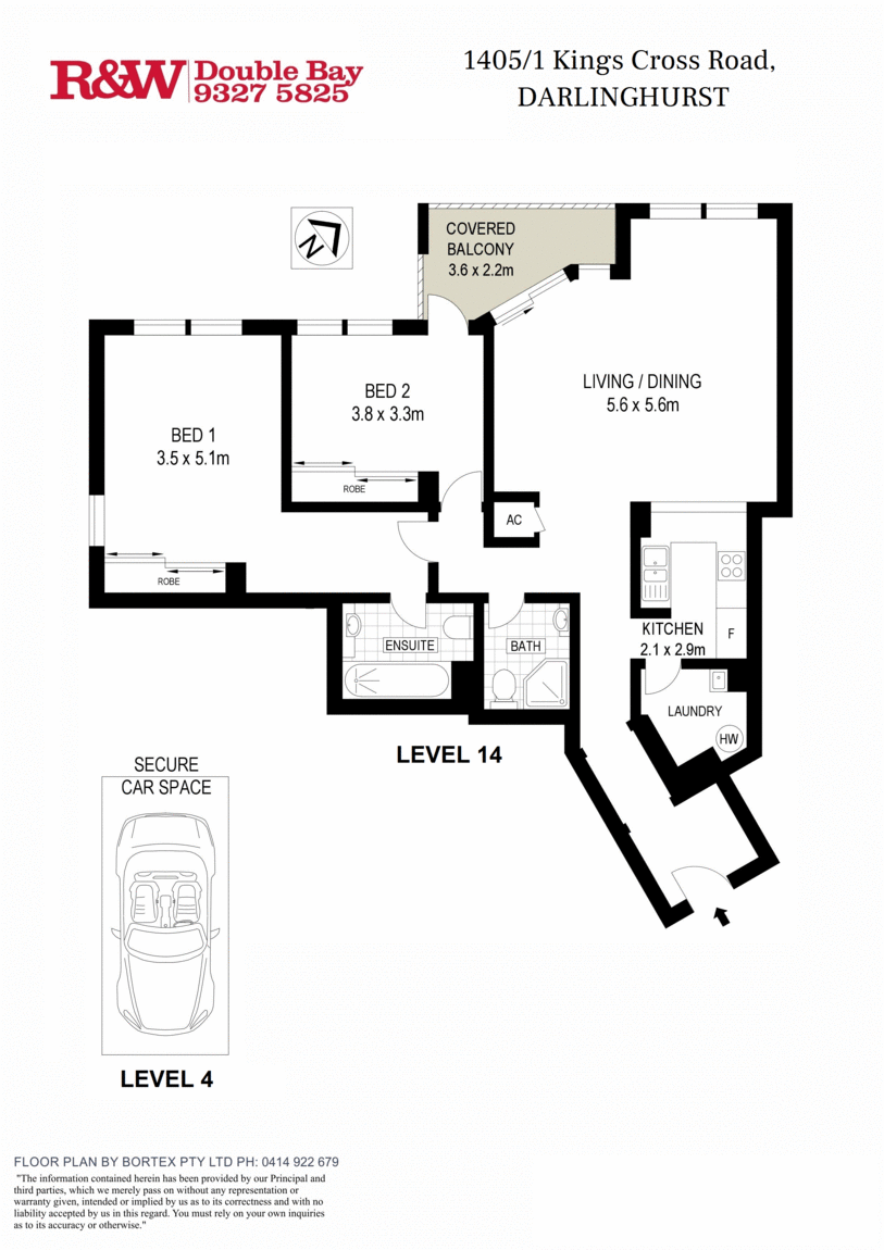 1405/1 Kings Cross Road Darlinghurst