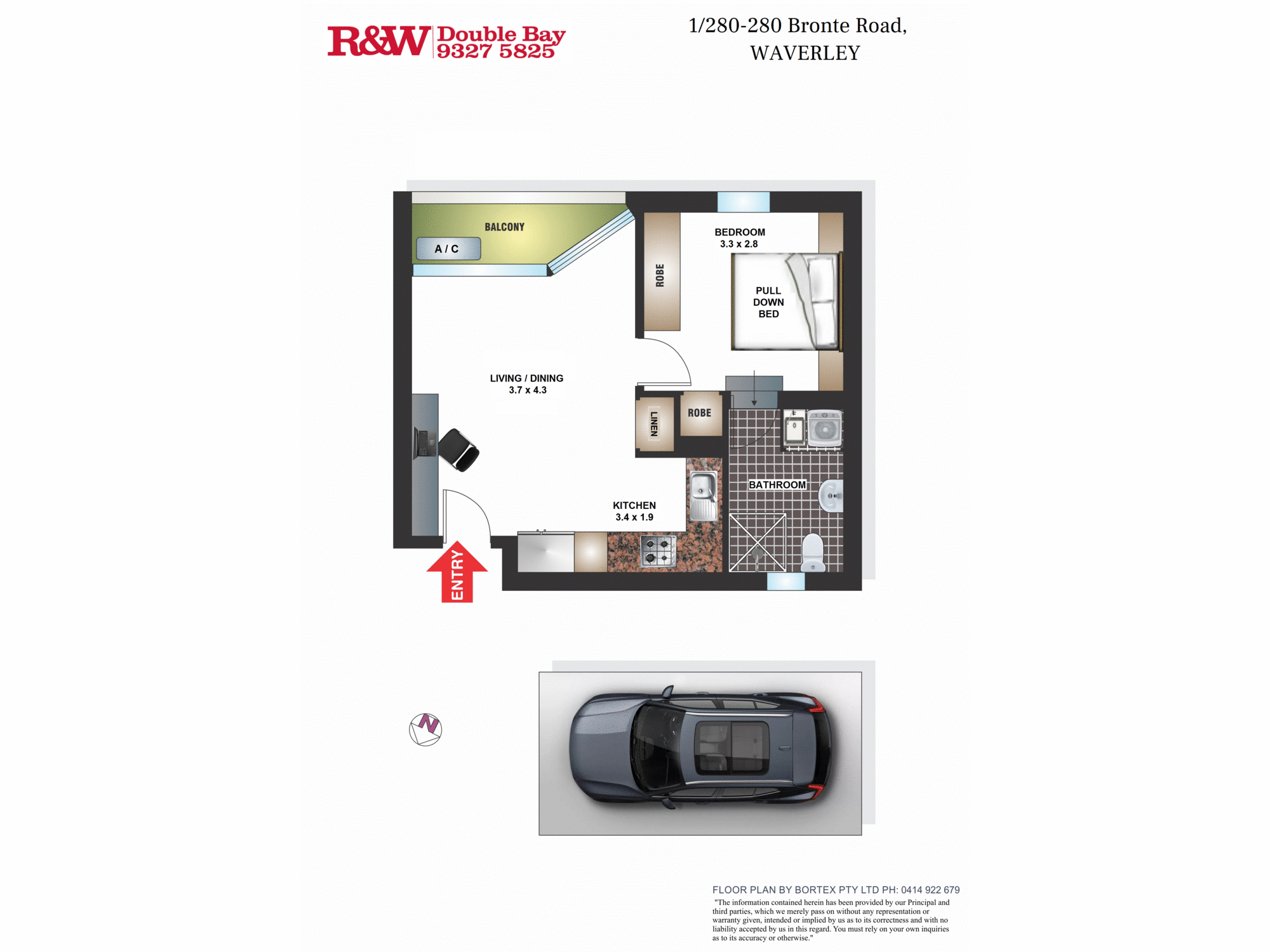 1/280-282 Bronte Road Waverley 1/280-282 Bronte Road Waverley