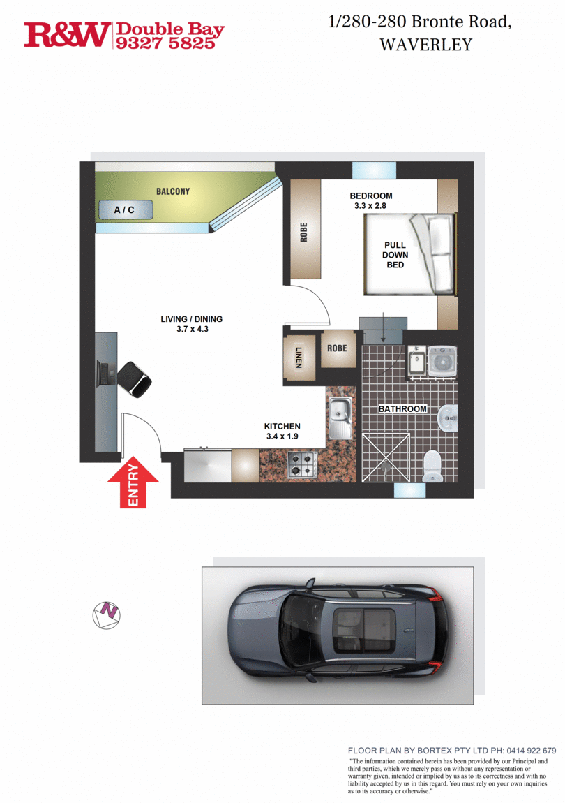 1/280-282 Bronte Road Waverley