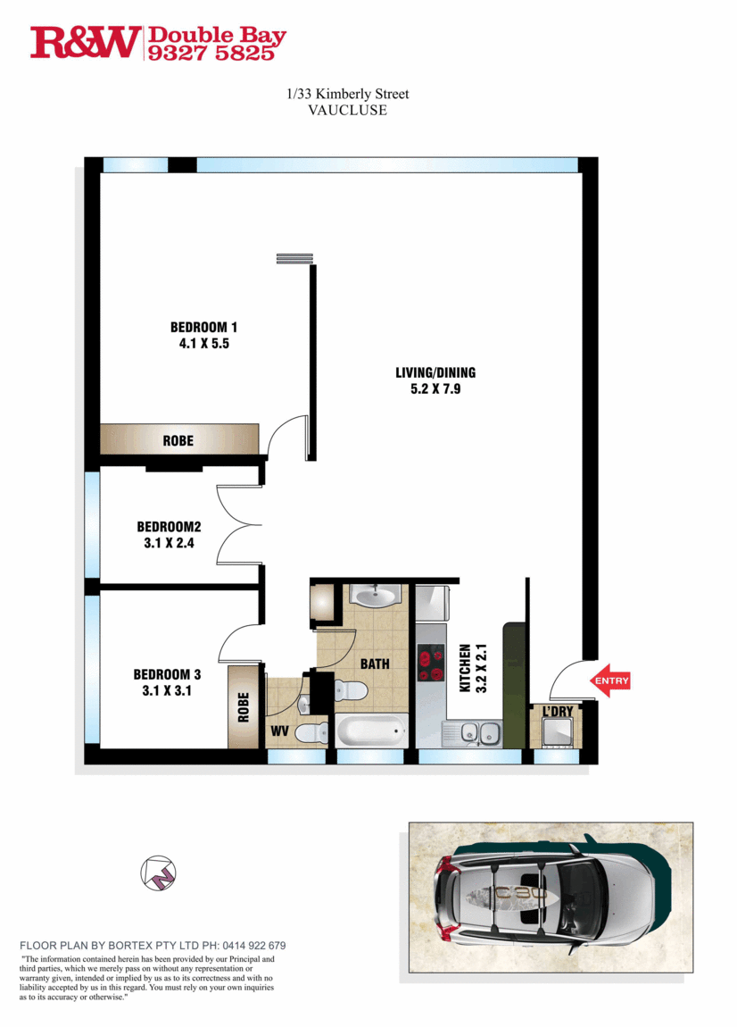 1/33 Kimberley Street Vaucluse