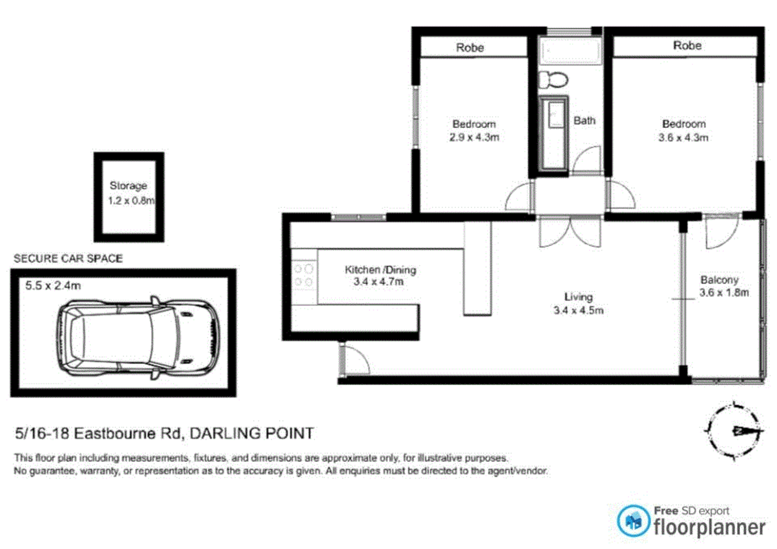 5/16-18 Eastbourne Road Darling Point