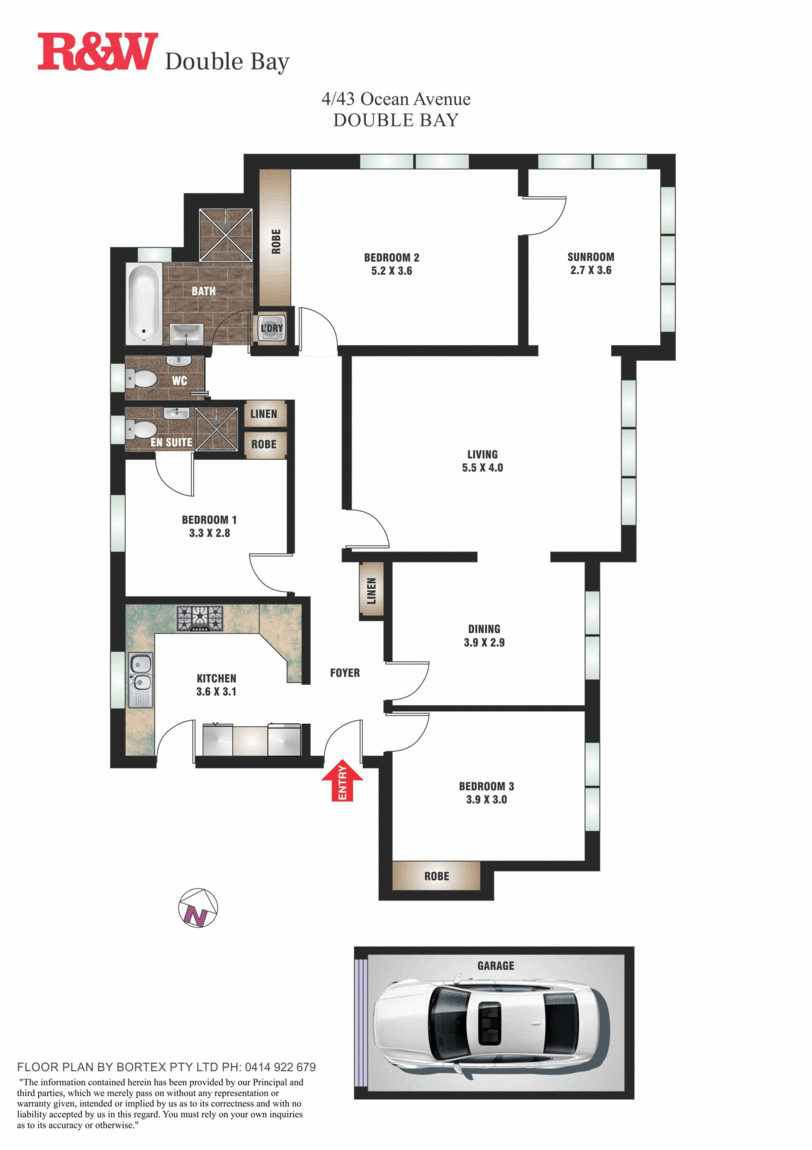 4/43 Ocean Avenue Double Bay