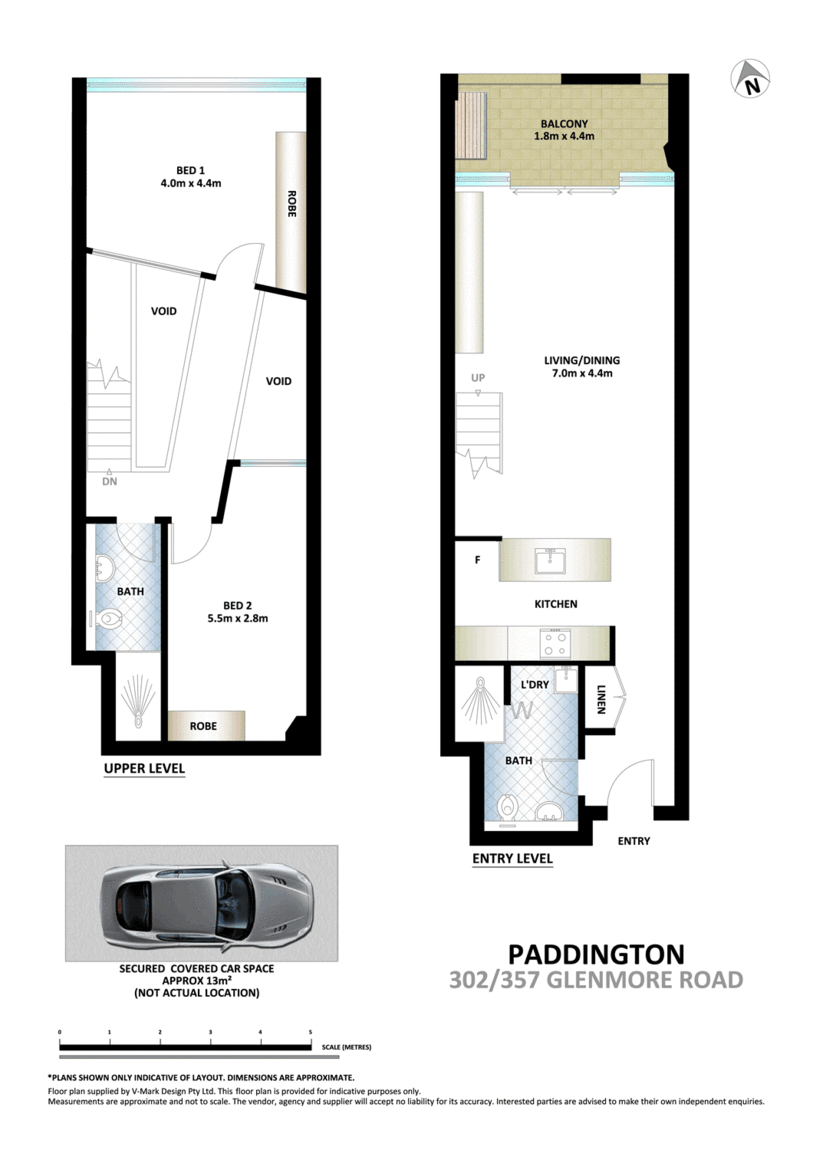 302/357 Glenmore Road  Paddington