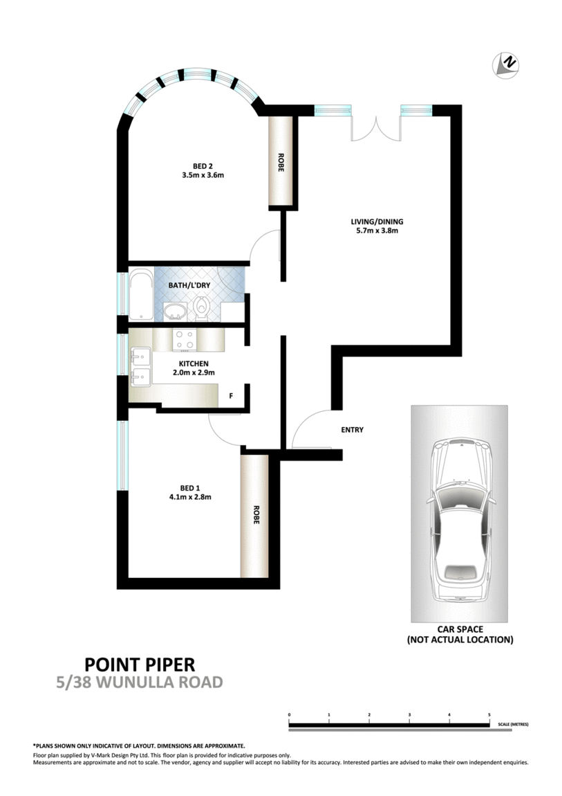 5/38 Wunulla Road Point Piper