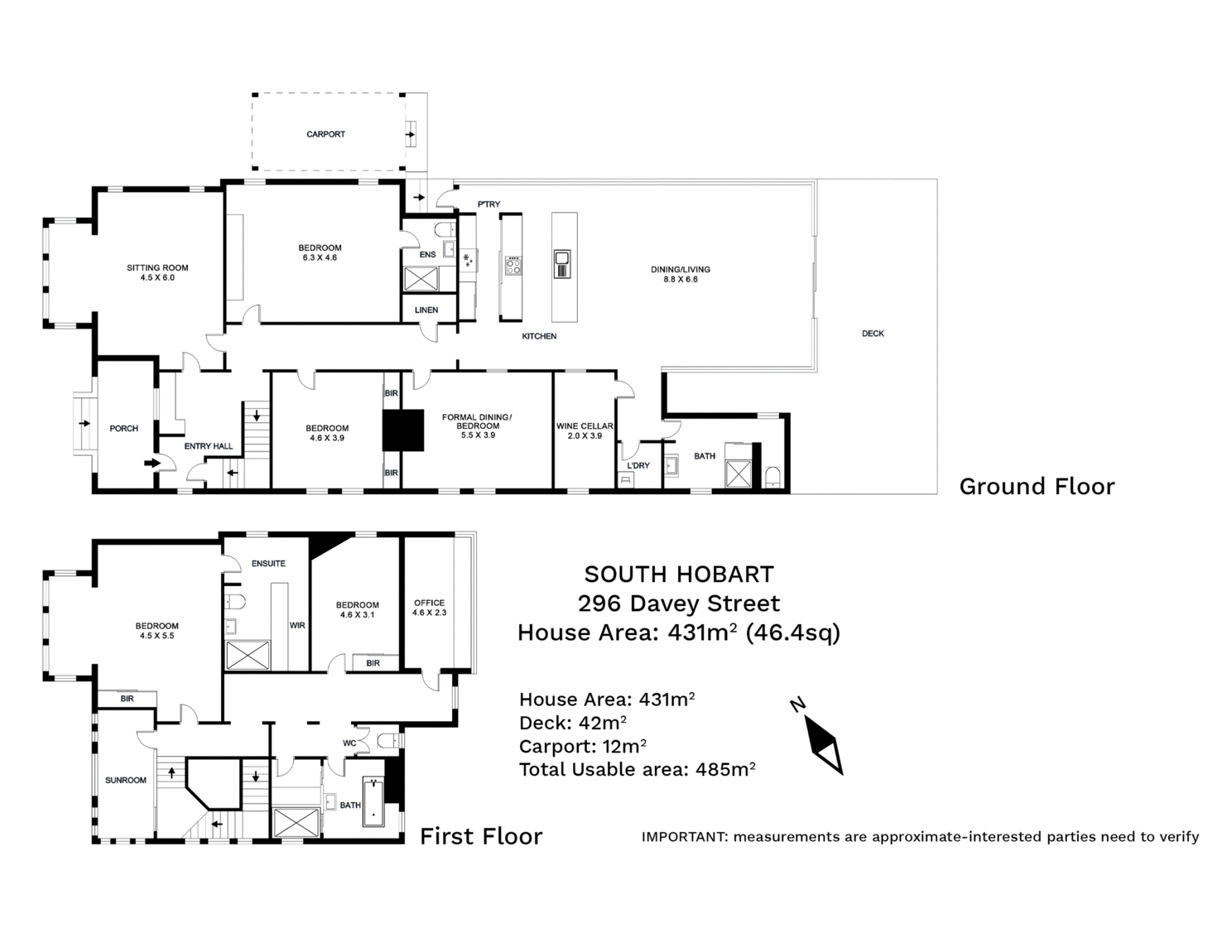 296 Davey Street South Hobart 296 Davey Street South Hobart