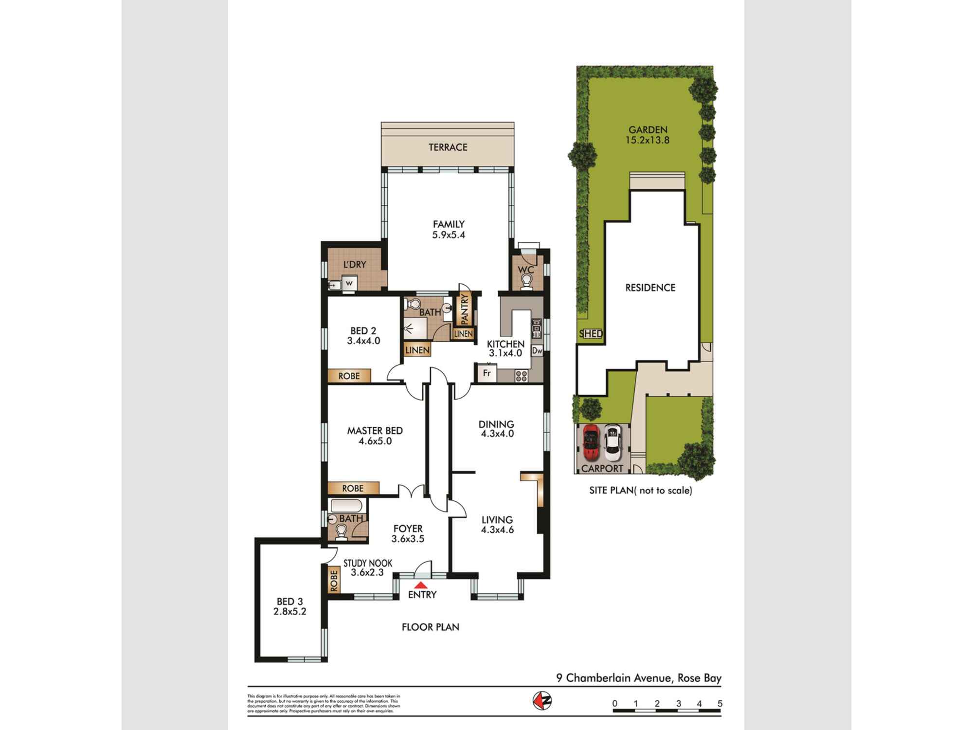 9 Chamberlain Avenue Rose Bay