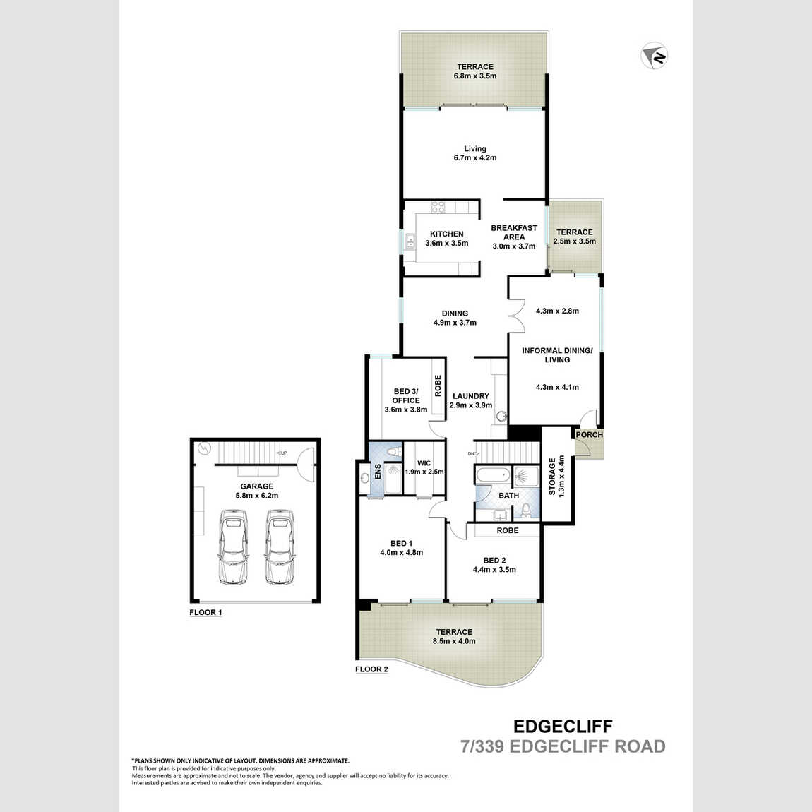 7/339-341 Edgecliff Road Edgecliff 7/339-341 Edgecliff Road Edgecliff