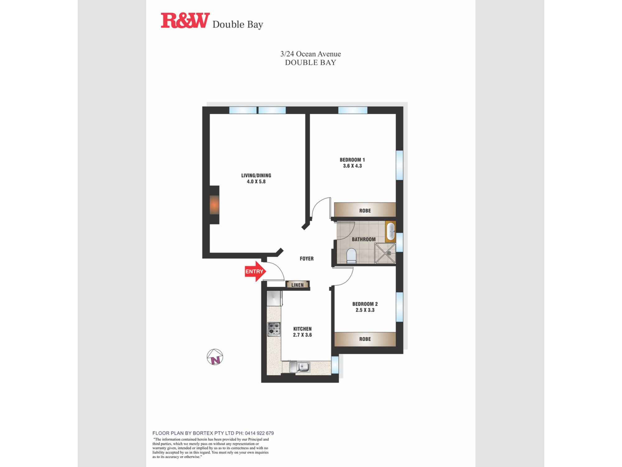3/24 Ocean Avenue Double Bay