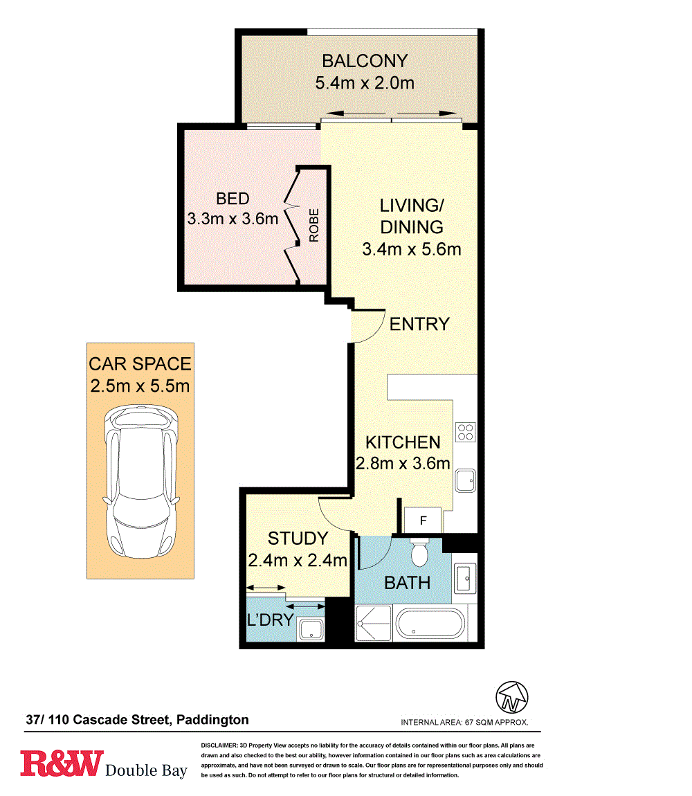 37/110 Cascade Street Paddington