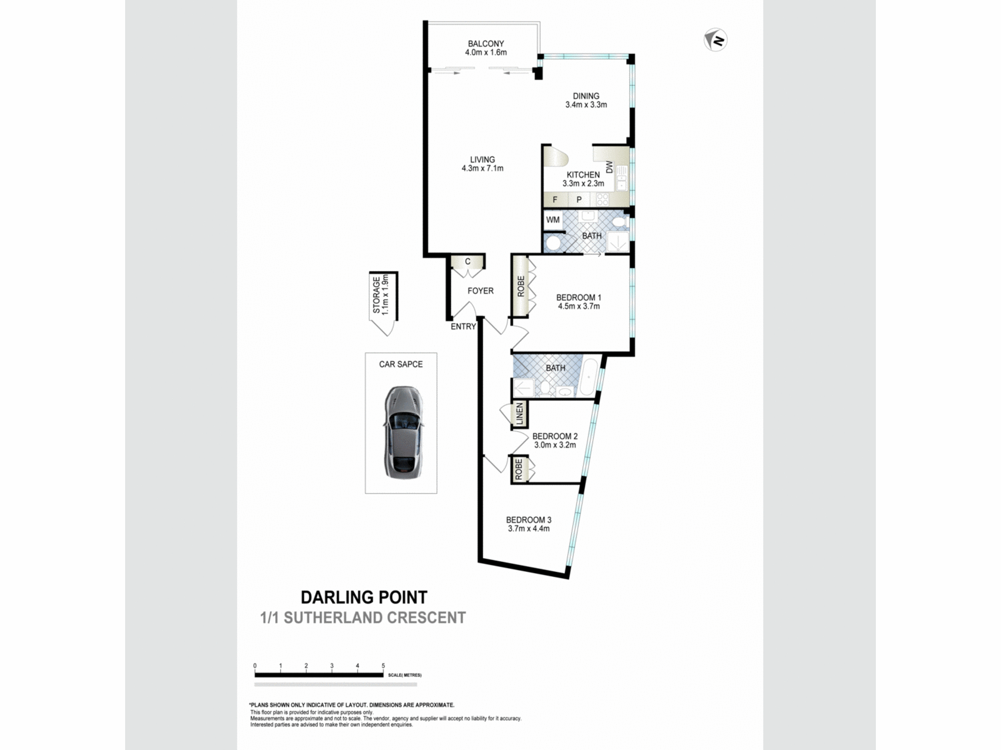 1/1 Sutherland Crescent Darling Point