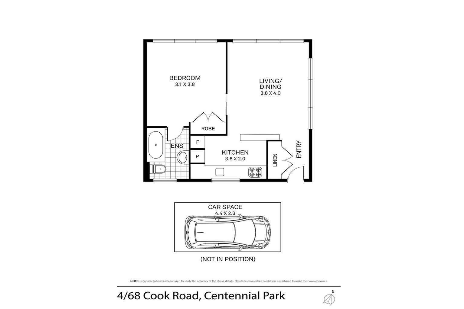 4/68 Cook Road Centennial Park 4/68 Cook Road Centennial Park