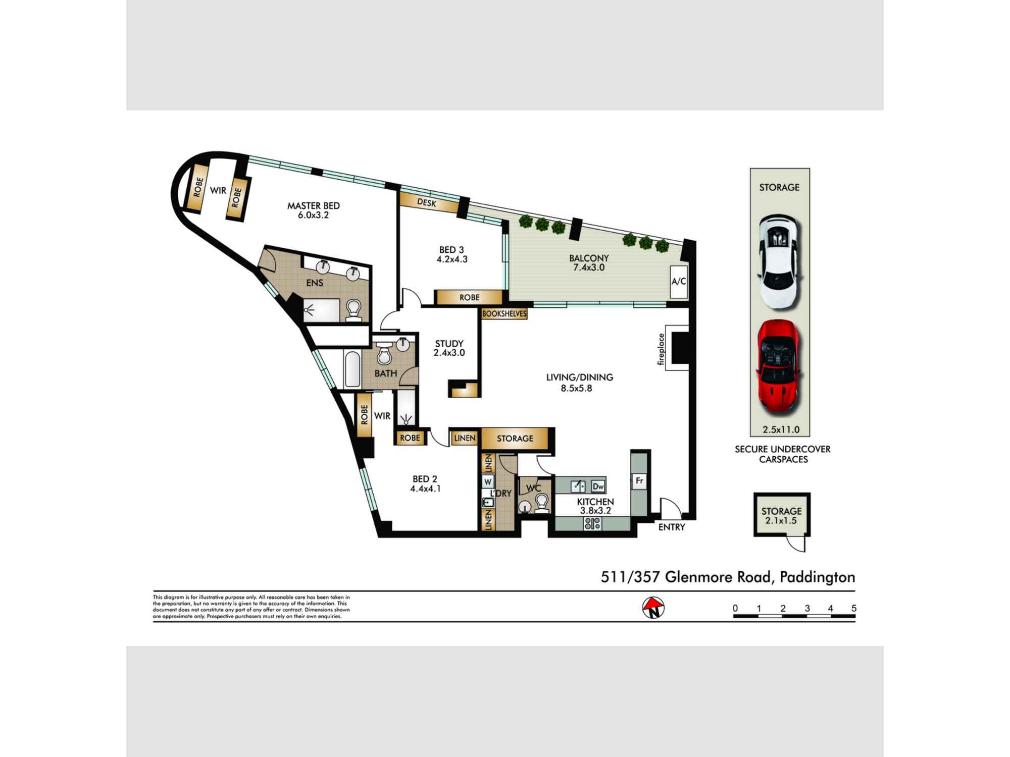 511/357 Glenmore Road Paddington