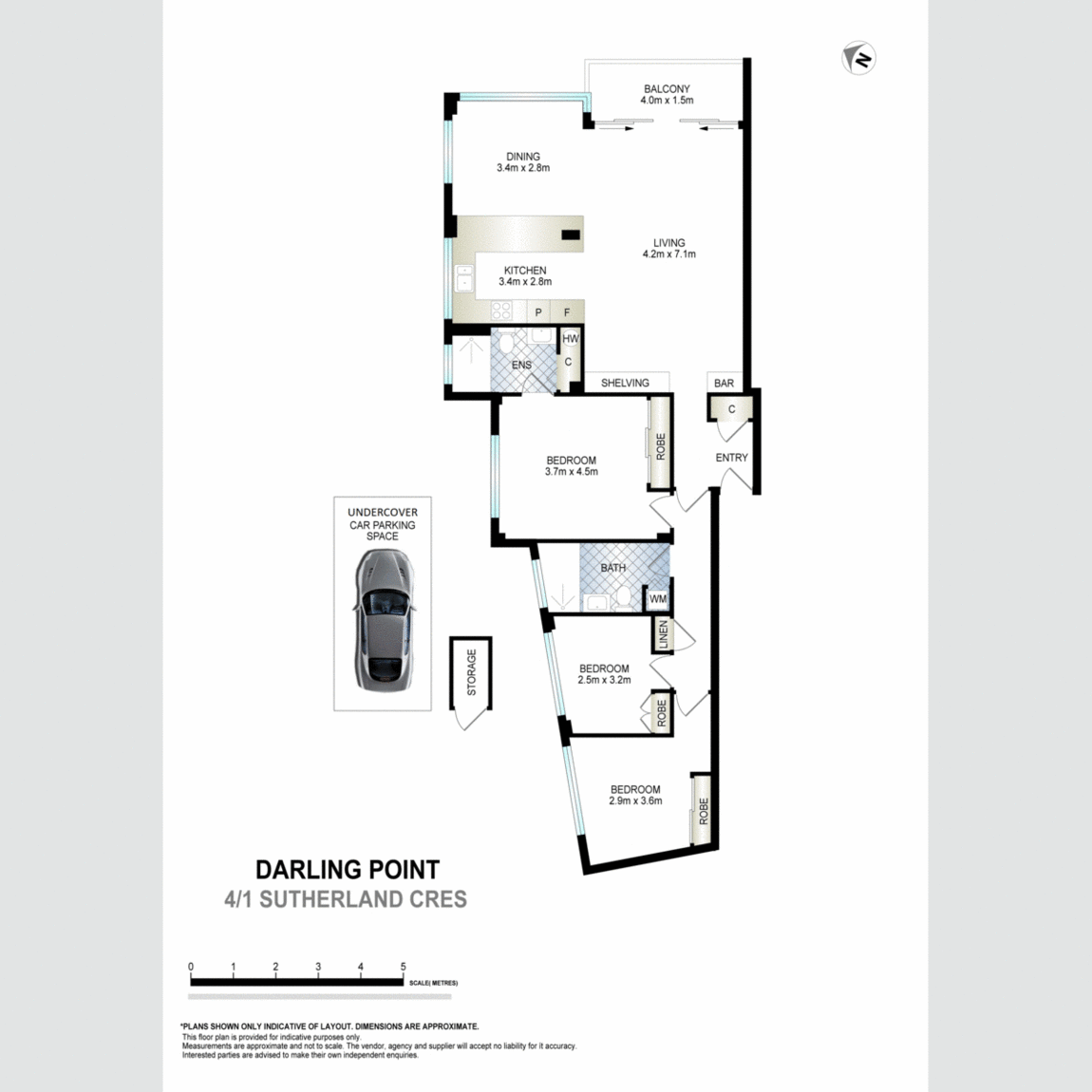 4/1 Sutherland Crescent Darling Point