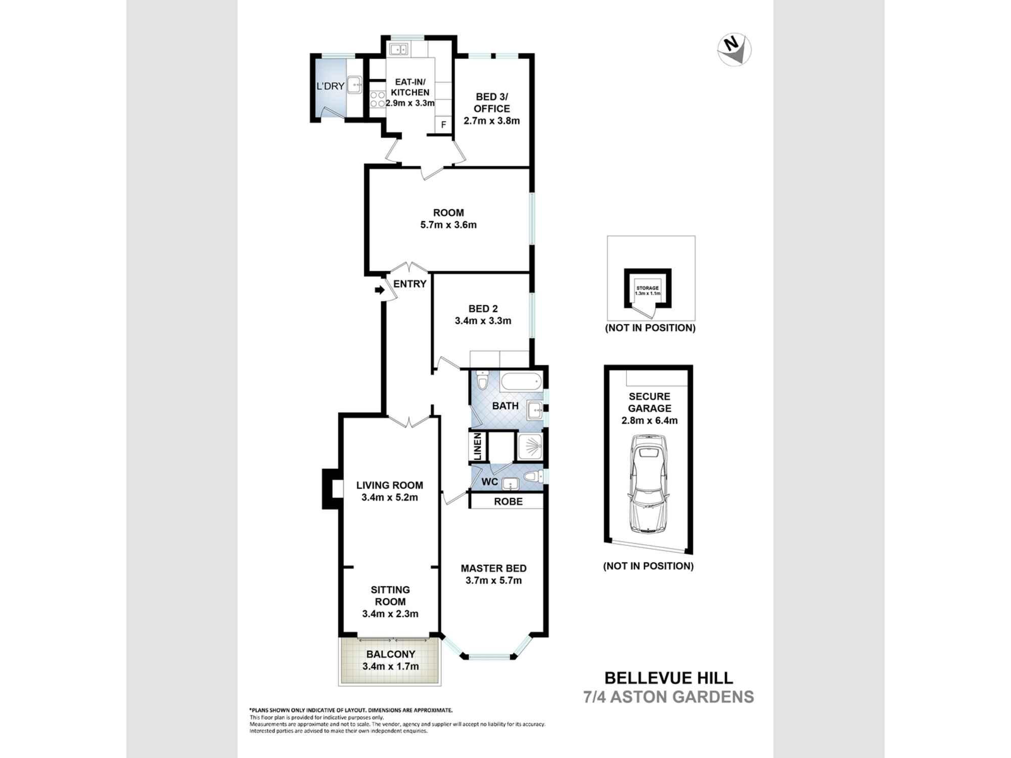 7/4 Aston Gardens Bellevue Hill