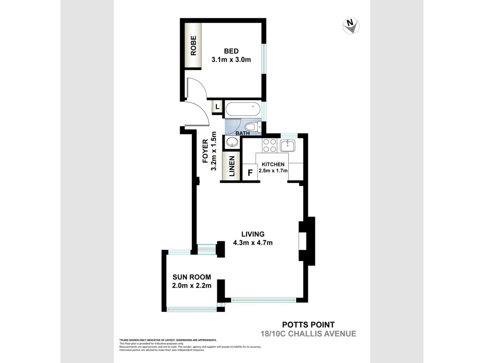 18/10C Challis Avenue Potts Point