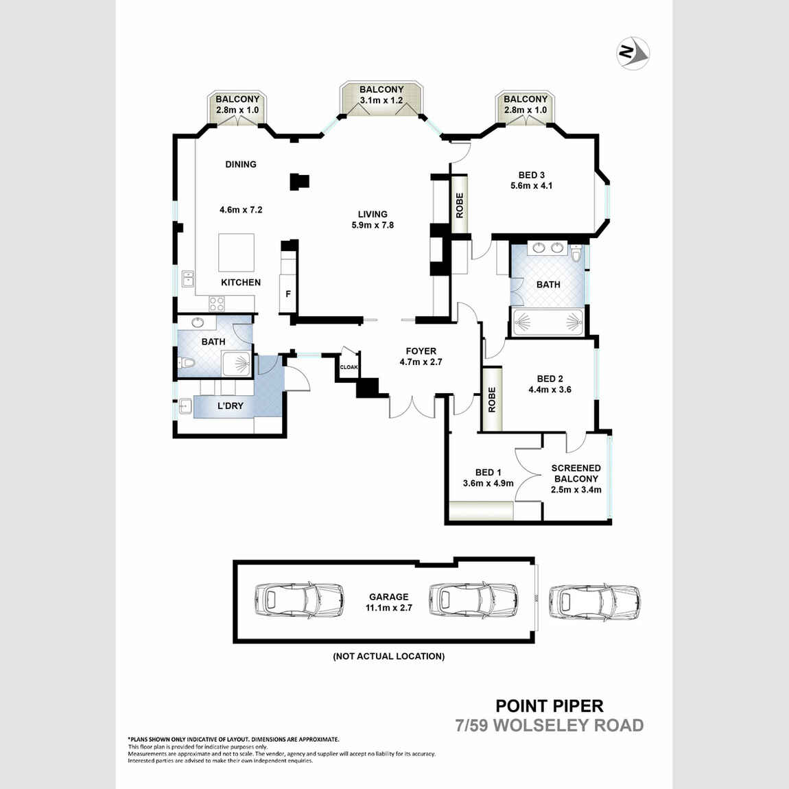 7/59 Wolseley Road Point Piper 7/59 Wolseley Road Point Piper