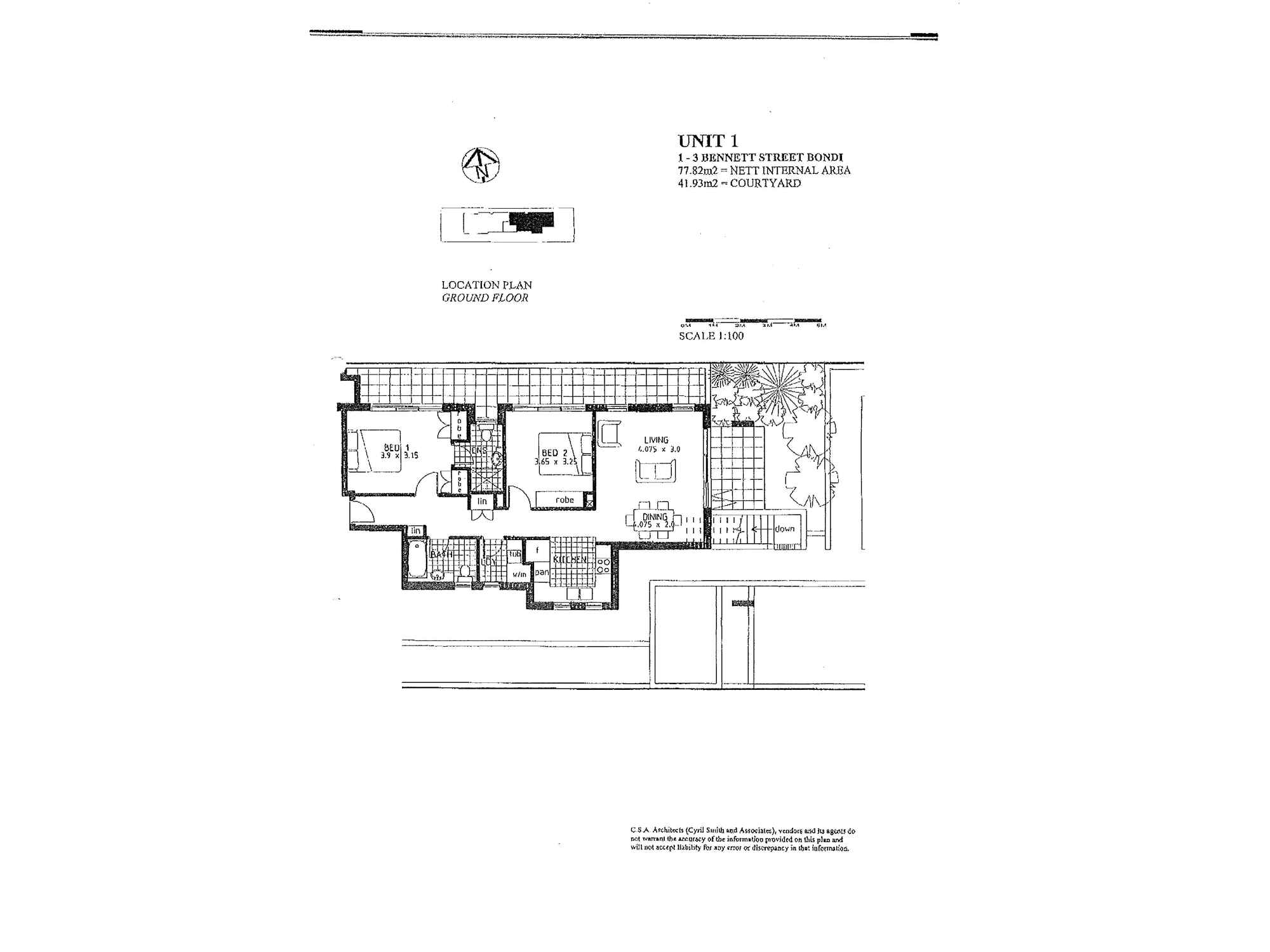 1/1-3 Bennett Street Bondi