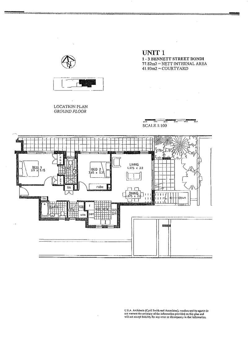 1/1-3 Bennett Street Bondi