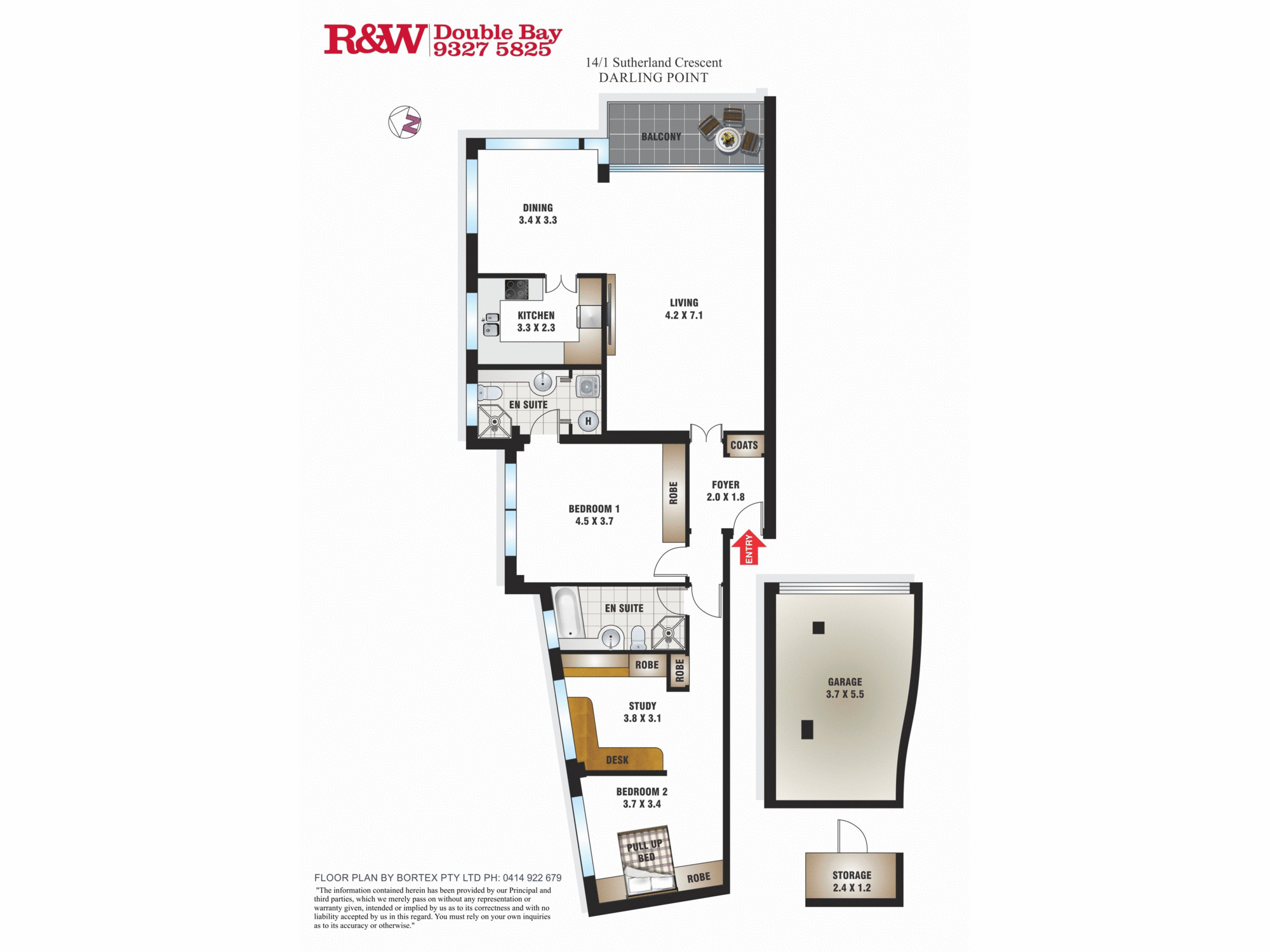 14/1 Sutherland Crescent Darling Point