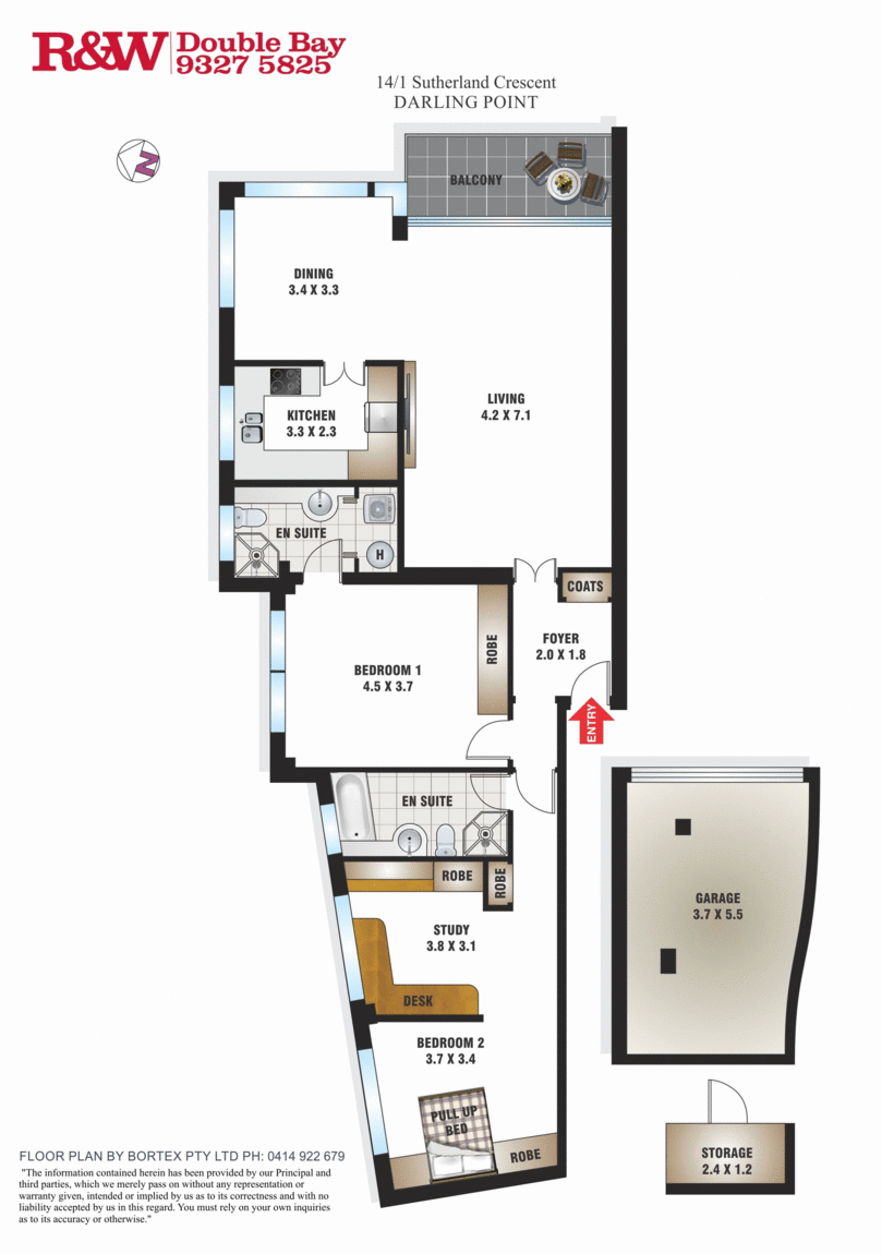 14/1 Sutherland Crescent Darling Point